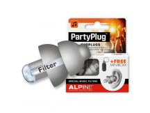 Alpine Gehörschutz MusicSafe Party Plug, transparent, inkl. Minibox