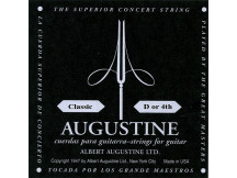 Augustine Black Low Tension D4 Einzelsaiten für Konzert Gitarre