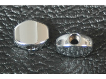 Sperzel Button, Chrome HP Knob, Einzelner Mechanikknopf - Style # 6 (for 6L)