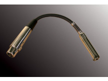 Career Adapter XLR-F auf Klinkenbuchse mono, mit kurzem Kabel