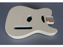 RS Guitar Parts Tele® Body (Korpus), Solid Alder, Vintage White Satin (Matt)