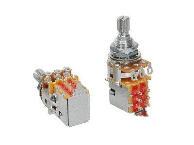 Alpha Push-Pull Potentiometer (Poti), A250K-Ohm, normale Achse, logarithmisch