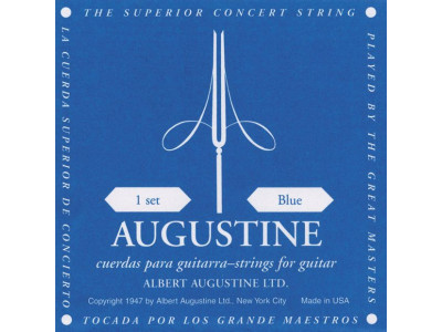 Augustine Blue High Tension Saiten für Konzert Gitarre