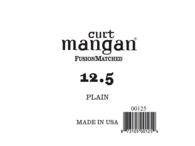 curt mangan 12.5 Plain Ball End Guitar, Einzelsaite