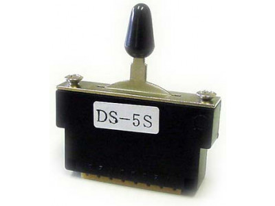 Hosco DS5S 5-weg Schalter für Spezialschaltungen, inkl. Schrauben und Schalterknopf