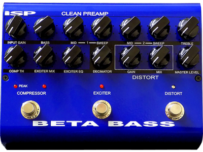 ISP Beta Bass Preamp Pedal