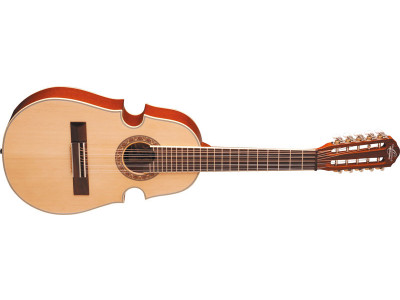 Oscar Schmidt OQ40S-NT Cuatro Latin Guitar, inkl. Gigbag