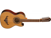 Oscar Schmidt OH52SENT Bajo Sexto Latin Guitar, natural, inkl. Gigbag