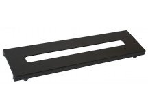 Caline CP107 Pedalboard 465x125x30, Aluminium black, inkl. Gigbag