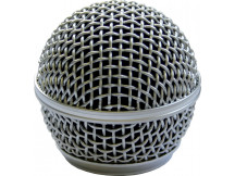 Catfish Mikrofonkorb, mattsilber. Passend für Shure SM58/Beta58 und ähnliche