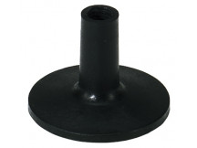 Basix (BSX) Kunststoffhülse mit Scheibe für Beckenständer, black, 6mm (Preis pro Stck)