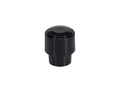 Allparts AP SK0714-023 Tele Schalterknopf, rund, schwarz, US-Maß, Preis pro Stück!