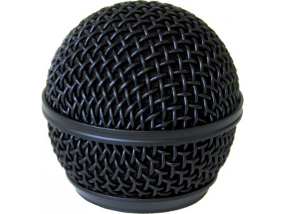Catfish Mikrofonkorb, schwarz. Passend für Shure SM58/Beta58 und ähnliche