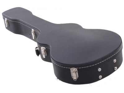 Catfish Form- Koffer für LP® E-Gitarre, schwarz mit gewölbtem Deckel