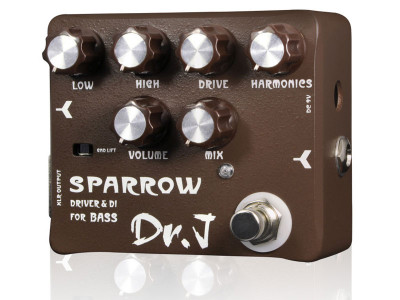 Dr J D53 Sparrow Driver & DI für Bass und Akustikgitarre