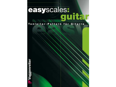 Voggenreiter easyscales: Tonleiter-Pattern für Gitarre, von Jeromy Bessler und Norbert Opgenoorth