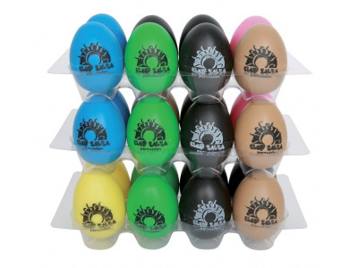 Egg Shaker! verschiedene Farben (schwarz, blau oder grün)
