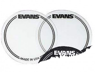 Evans EQ Patch clear EQPC1 (2 Stück rund) für Bassdrumfelle