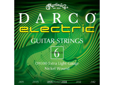 Darco D9300 Light Saiten für E-Gitarre 009-042