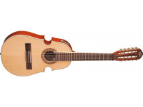 Oscar Schmidt OQ40SE-NT Cuatro Latin Guitar, natural, inkl. Gigbag 